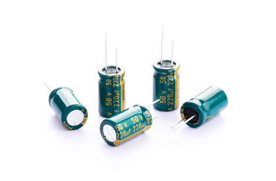 PHR 220UF 50V Frekuensi Tinggi Kapasitor Elektrolit ISO RoSH