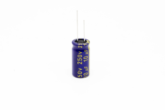 Kapasitor Elektrolit Aluminium ESR Rendah 10uf250v 8x16mm