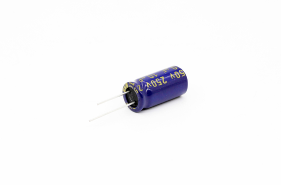 Kapasitor Elektrolit Aluminium ESR Rendah 10uf250v 8x16mm