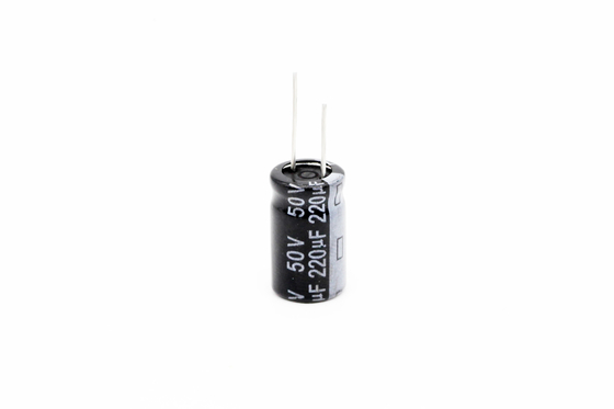 TW BOR 10x17mm 220uf 50v Kapasitor Elektrolit Untuk Pasokan Medis