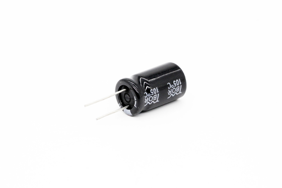 TW BOR 10x17mm 220uf 50v Kapasitor Elektrolit Untuk Pasokan Medis