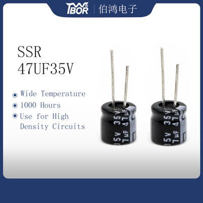47uf35v Aluminium Electrolytic Capacitor 6.3x7