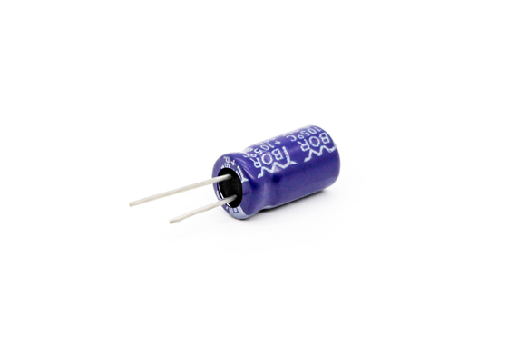33uf50v 6.3x11 Miniatur Kapasitor Frekuensi Tinggi Kapasitor Aluminium ESR Rendah