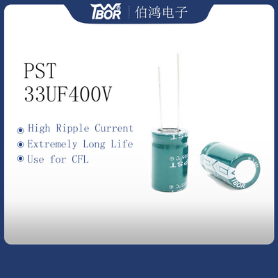 33UF400V Radial Electrolytic Capacitor 16x25 10000 Jam Umur Sangat Panjang