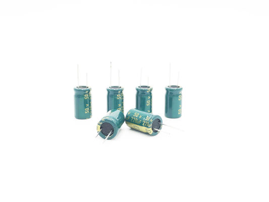 Kapasitor Lampu LED 10X16mm 220UF50V Aluminium Electrolytic Capacitor