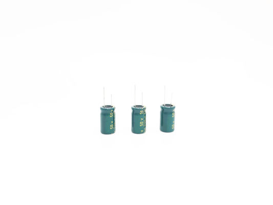 Kapasitor Lampu LED 10X16mm 220UF50V Aluminium Electrolytic Capacitor