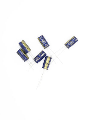 10UF 250V 8x16mm Kapasitor Elektrolit Radial Toleransi 20%
