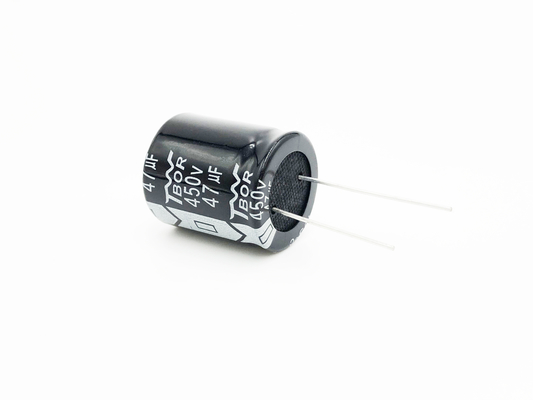 47UF 450V Miniatur Kapasitor 22X25MM Radial Lead Type 20% Toleransi