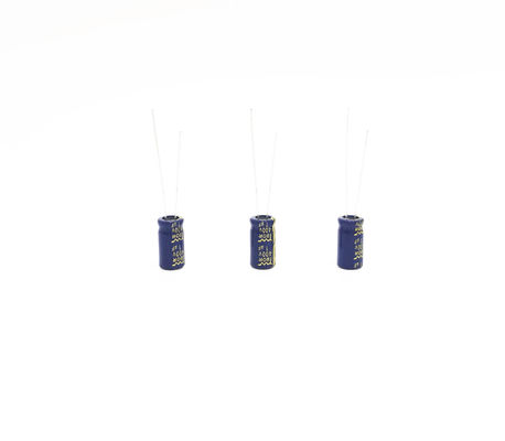 1UF400V 6.3X12MM Radial Aluminium Electrolytic Capacitor Suhu Lebar