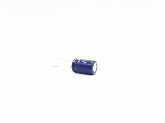 Aluminium 13x20MM 330UF80V LED Light Capacitor ISO9001 RoHS