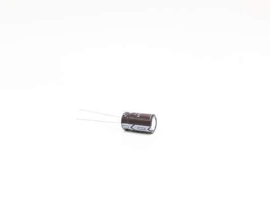 ISO9001 Aluminium Radial Electrolytic Capacitor 2.2UF400V Arus Riak Tinggi