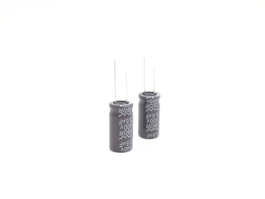 5.6UF400V Kapasitor Arus Riak Tinggi 8000 Jam Kapasitor CFL Umur Panjang