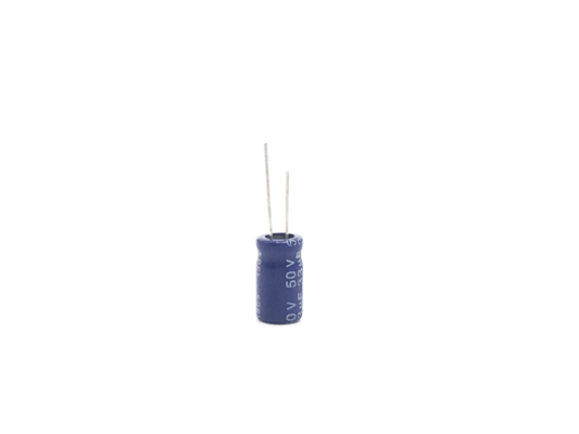 33uF50V Frekuensi Tinggi Kapasitor ESR Rendah 6.3X11MM ISO9001