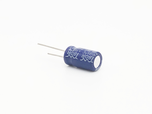 33uF50V Frekuensi Tinggi Kapasitor ESR Rendah 6.3X11MM ISO9001