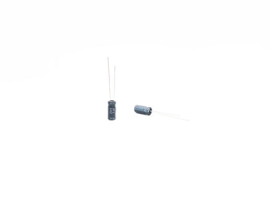 1UF25V 5X11MM Miniatur Kapasitor Sirkuit Suhu Tinggi