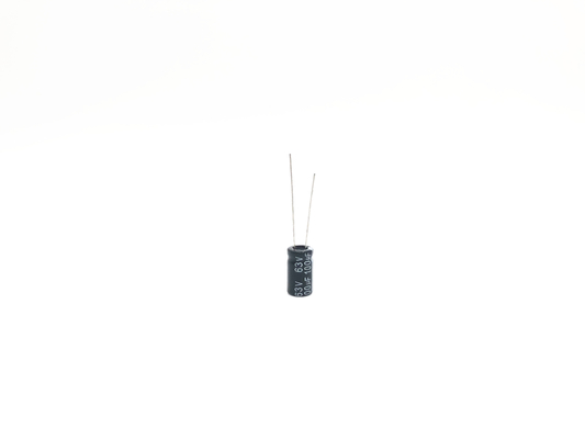 Kapasitor Elektrolit Aluminium 100UF63V 8X14mm
