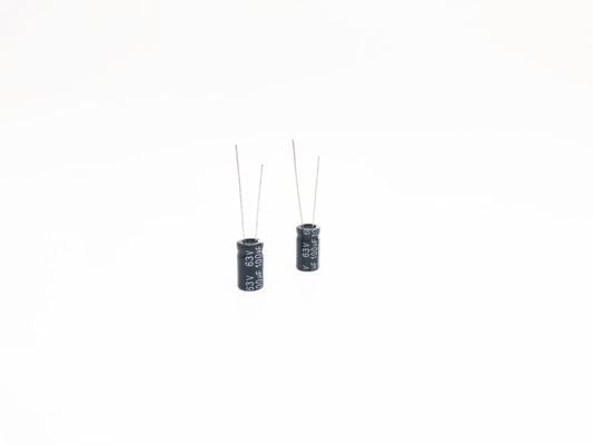 Kapasitor Elektrolit Aluminium 100UF63V 8X14mm