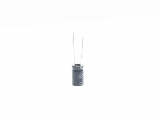 220UF50V 10X17mm Miniatur Kapasitor Tipe Radial