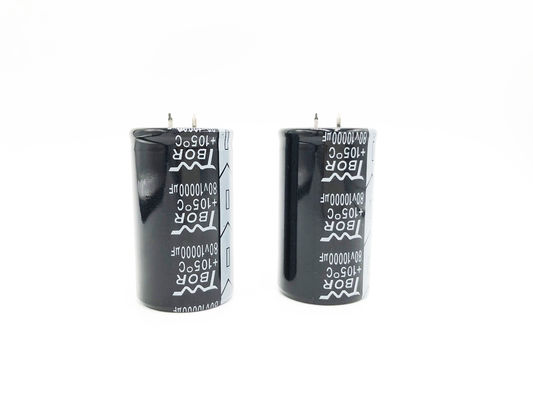 TW BOR 10000UF80V Snap In Aluminium Electrolytic Capacitors 35X60mm