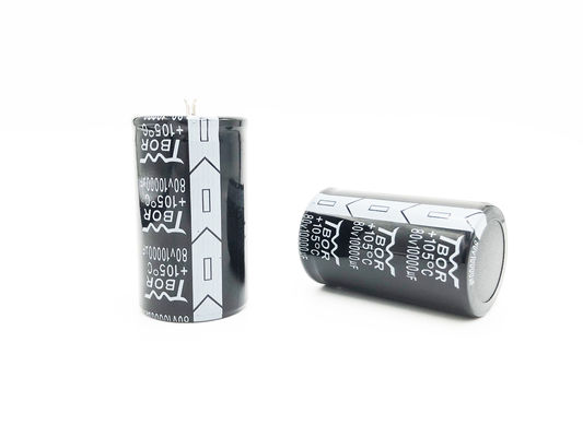 TW BOR 10000UF80V Snap In Aluminium Electrolytic Capacitors 35X60mm