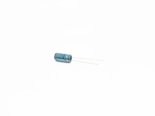 PST 10UF 200V Aluminium Electrolytic Capacitor 8x12mm Hijau