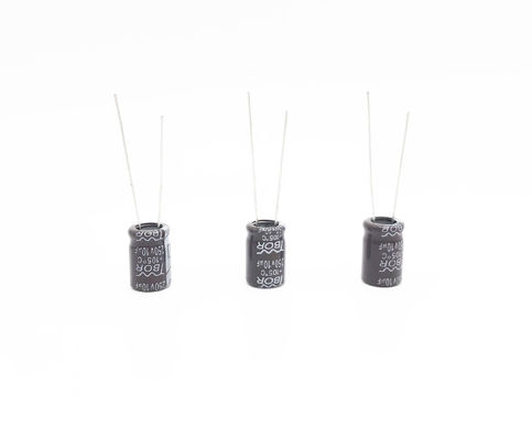 ISO9001 10X13MM Aluminium Electrolytic Capacitor CFL 10UF 250V