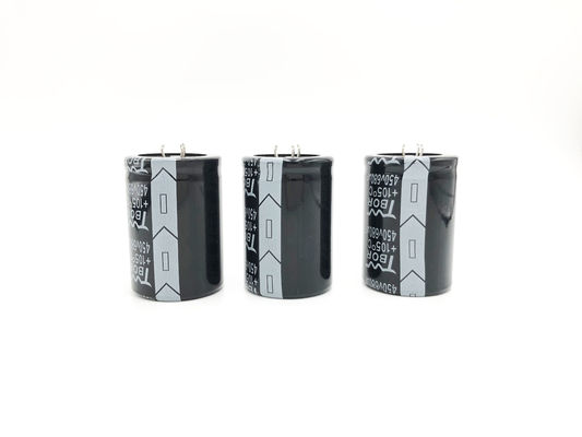 680UF450V 35X60MM UPS Capacitor Temperatur Lebar Snap In Capacitor