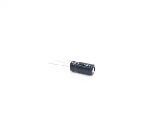 5x11mm 1UF 63V Radial Electrolytic Capacitor Sirkuit Suhu Tinggi