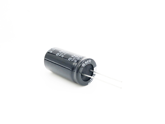 2000 Jam Beban Hidup 220uF Kapasitor Elektrolit 22X25mm Radial 200 Volt