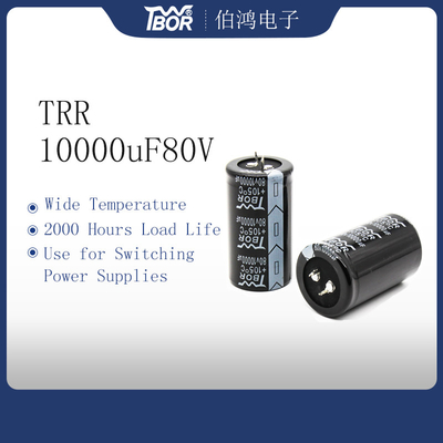 10000u F80V Inverter Capacitor 35x70mm Aluminium Electrolytic Capacitor