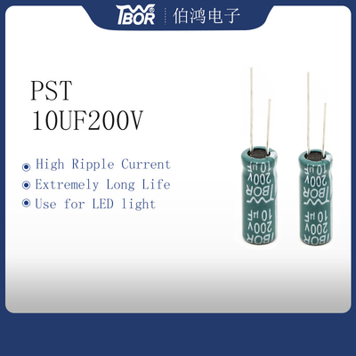 Elektronik Ballast Radial Lead Electrolytic Capacitors 10x16mm 10uf 200v