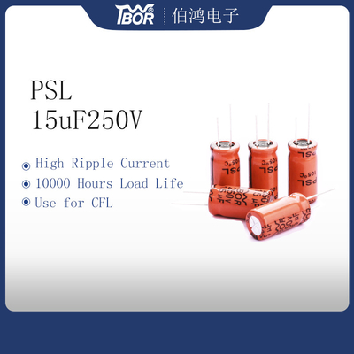15uF 250V Aluminium Electrolytic Capacitor 10000 Jam Umur Panjang