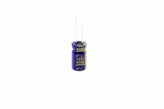 PHT 10uf 200v Kapasitor 10x13mm al kapasitor elektrolit ISO 14001
