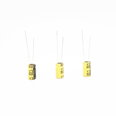 56UF35V SMT Kapasitor Elektrolit 6.3x11mm Kapasitor Elektrolit Suhu Tinggi
