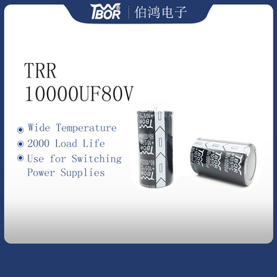 10000uf80v 35x70MM Kapasitor Filter Catu Daya 2000 Jam