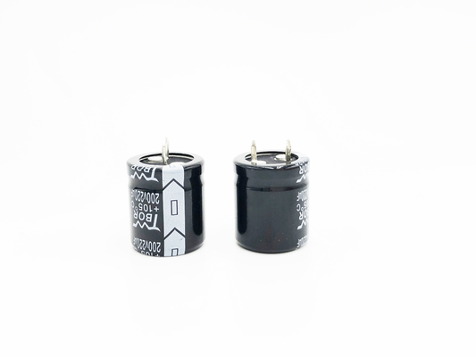ESR RENDAH 220UF200V Beralih Kapasitor Catu Daya 22X25mm