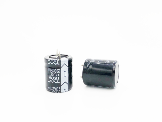 ESR RENDAH 220UF200V Beralih Kapasitor Catu Daya 22X25mm