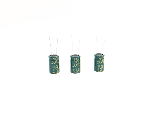 13x20mm Radial Aluminium Electrolytic Capacitor 33UF250V
