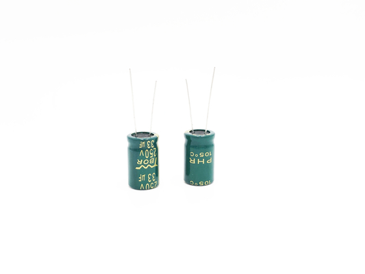 13x20mm Radial Aluminium Electrolytic Capacitor 33UF250V