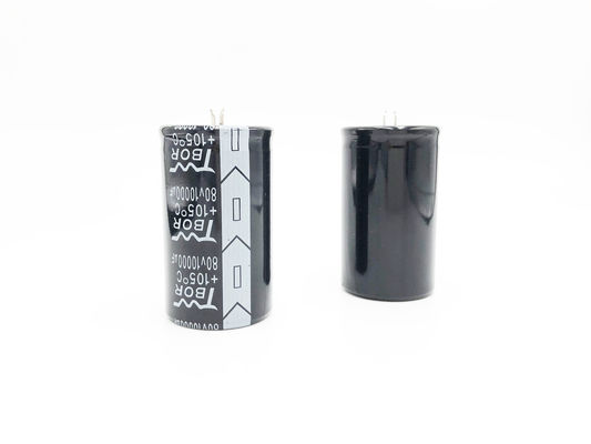 Snap In UPS Switching Power Supply Capacitor 10000UF 80V 35X70MM
