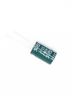 Kapasitor Inverter Aluminium 16x25mm 33UF400V Radial Lead Type Capacitor