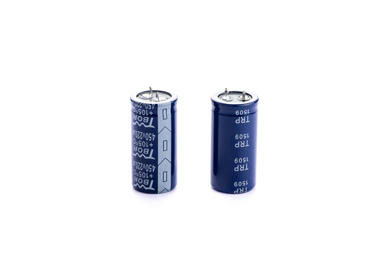 220uF450V Snap Dalam Kapasitor Elektrolit Aluminium