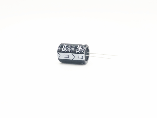 150UF250V 18x25mm Sirkuit Suhu Tinggi Kapasitor Daya Fotovoltaik
