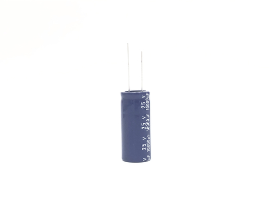 105°C Radial Electrolytic Capacittor Aluminium Frekuensi Tinggi ESR Rendah