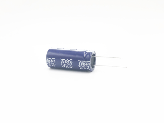 105°C Radial Electrolytic Capacittor Aluminium Frekuensi Tinggi ESR Rendah
